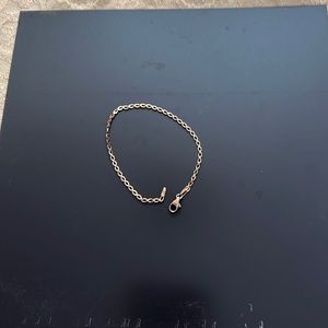 14K Gold chain bracelet